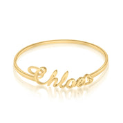 Bracelet jonc avec fermoir