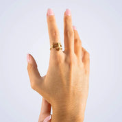 Bague à trois prénoms