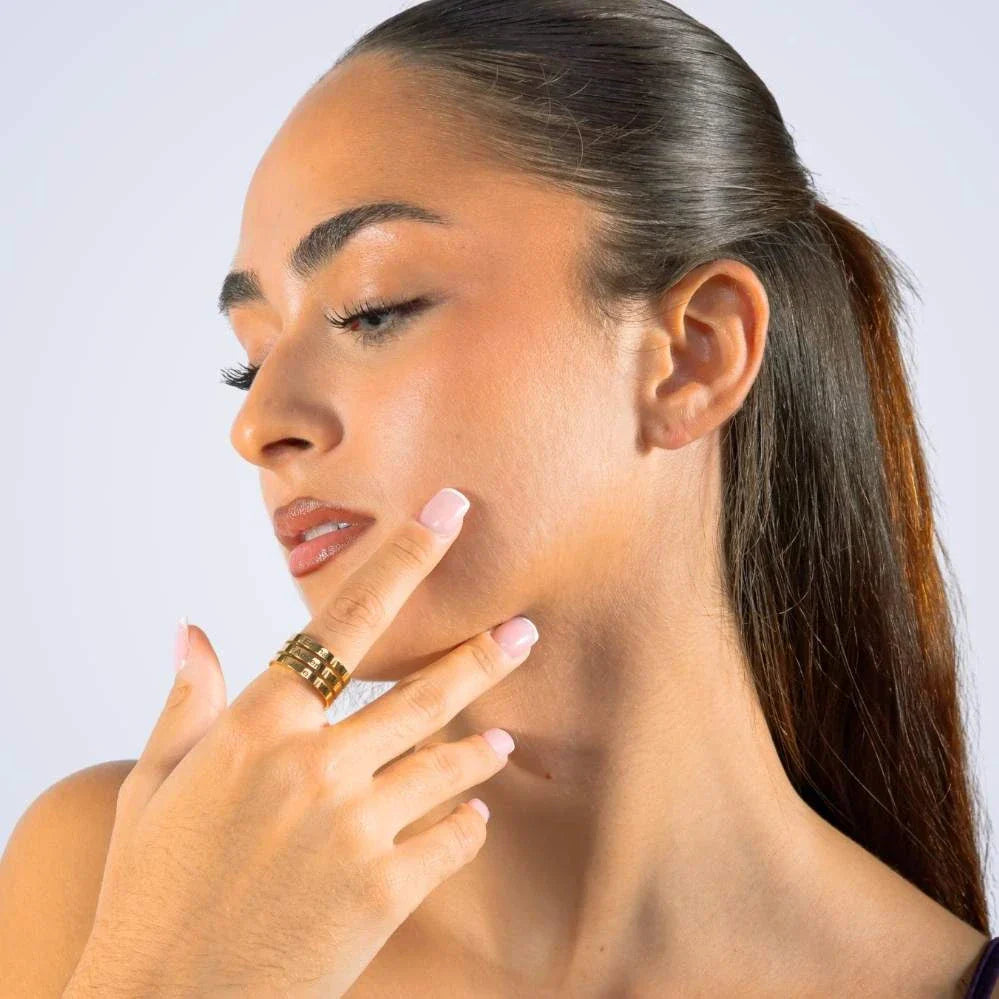 Bague à trois prénoms