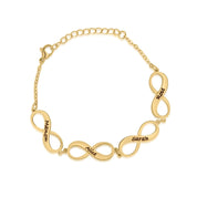 Bracelet avec charms infini