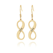 Boucles d’oreilles pendantes infini